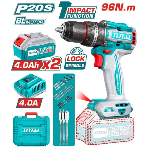 Trapano avvitatore total - avvitatore, p20s