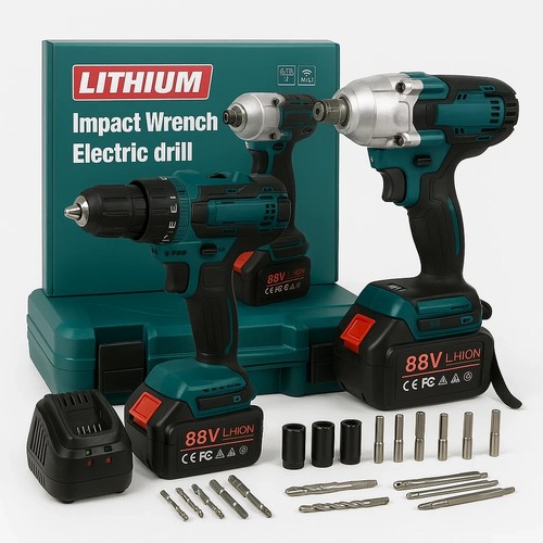 Trapano avvitatore batteria - a,